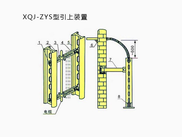 电缆桥架引上装置